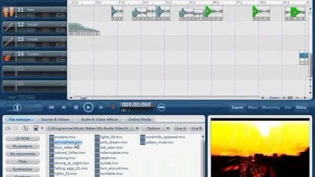 Magix Music Maker 2007 Deluxe 12 Version Tutorial смотреть онлайн