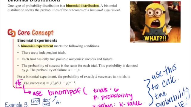 10.6 Binomial Distributions смотреть онлайн