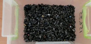 Золото с 293гр. бочоночных транзисторов(Аффинаж)