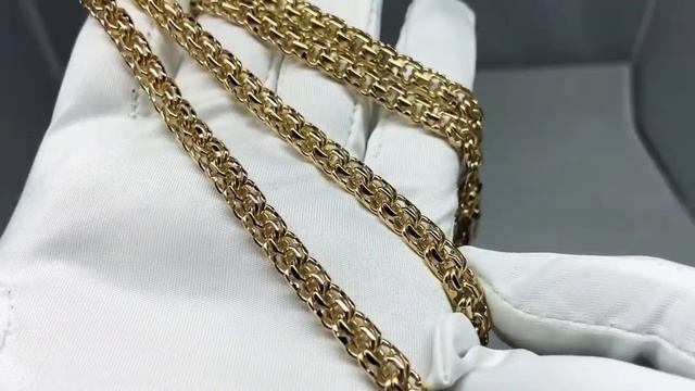 Золотая цепь Бисмарк 55 грамм arinsjewelry смотреть онлайн