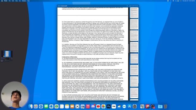 Reading The Entire macOS Ventura 13.1 Beta 3 Terms & Conditions смотреть онлайн