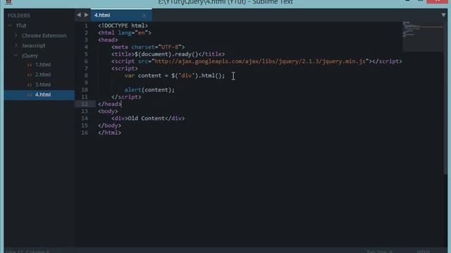 jQuery Tutorial 4: $(document).ready() смотреть онлайн
