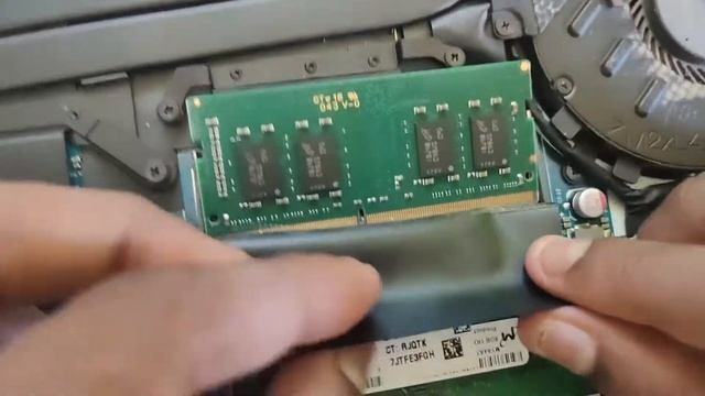ADDITIONAL RAM FIXING IN LAPTOP || HP PAVILION GAMING LAPTOP 15- dk0xxx || 8 to 16 GB RAM || смотреть онлайн