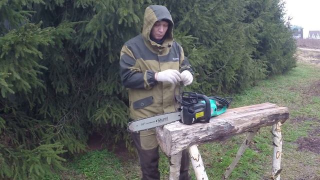 НОВЫЙ СТАНДАРТ!!! Переделал шину электропилы с 59 на 60 цепь. смотреть онлайн