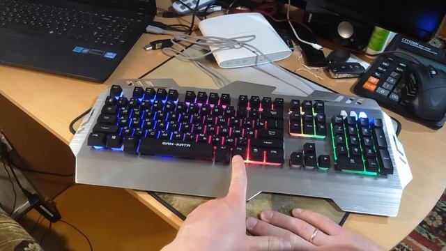 Обзор клавиатуры Dialog KGK-29U Gan Kata Silver смотреть онлайн