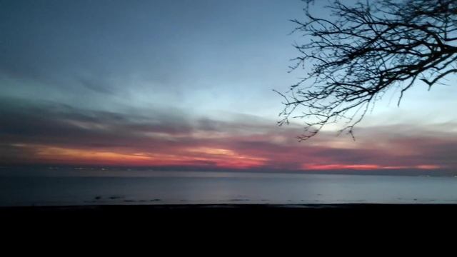 Закат над Краснодарским морем Водохранилище, Хутор Ленина смотреть онлайн
