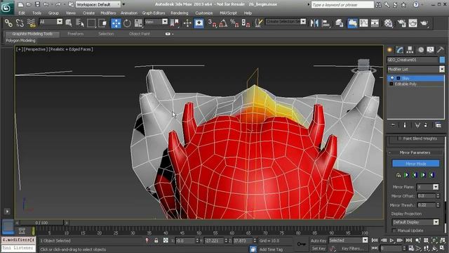26_Mirroring_weights_in_3ds_Max смотреть онлайн