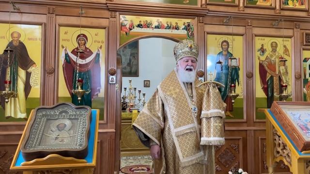 Проповедь после Литургии в храме Рождества Богородицы в Туношне