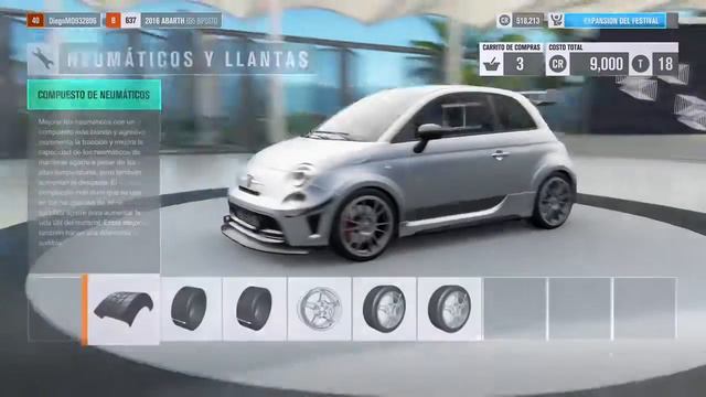 Forza Horizon 3 Abarth 695 Biposto смотреть онлайн