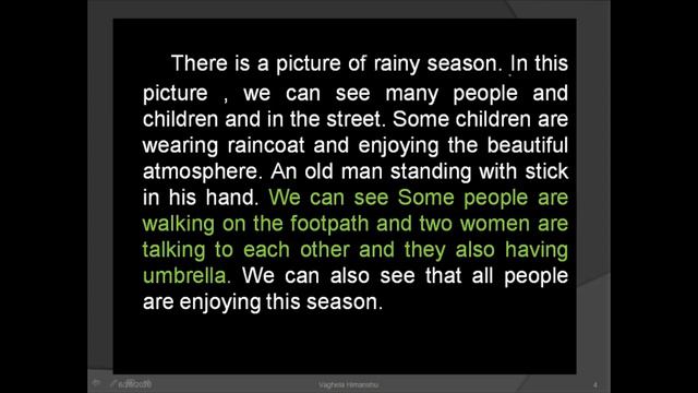 Describing picture (part 2) смотреть онлайн