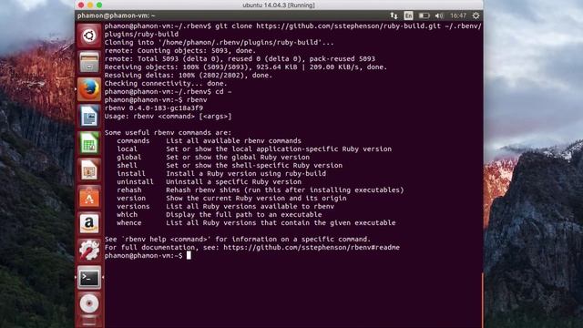 ขั้นตอนการติดตั้ง Ruby บน Ubuntu смотреть онлайн