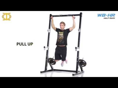 Стойка силовая Half Rack Powertec WB HR14 смотреть онлайн