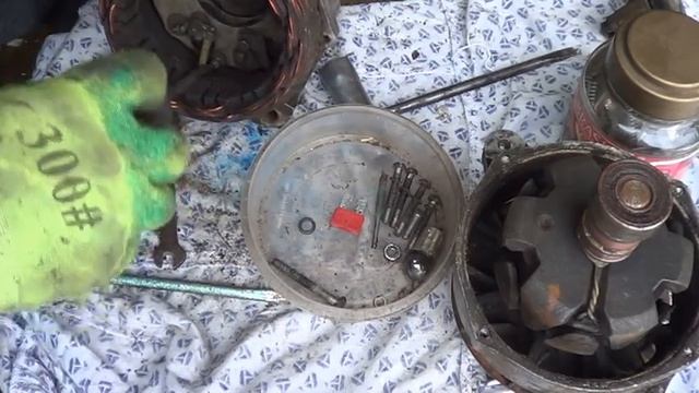 Автомобильный генератор 3701. Делаем вывод на контрольную лампу Часть 1 смотреть онлайн