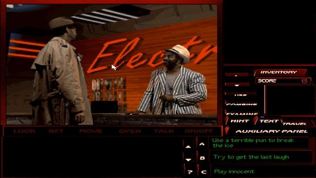 Tex Murphy The Pandora Directive Shopping At The Electronics Store смотреть онлайн