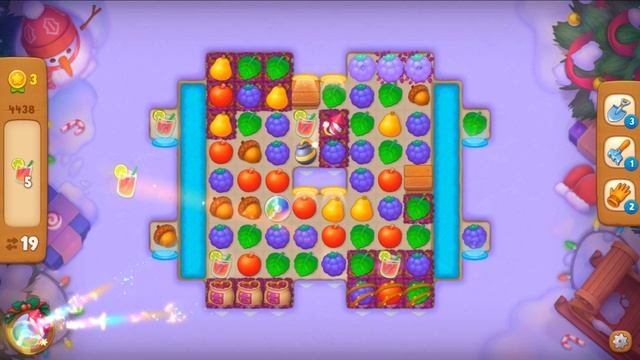 Gardenscapes Садовник ОСТИН #446 (уровни 4434-4442) Новая мелодия для Оркестриона и украшение Аллеи