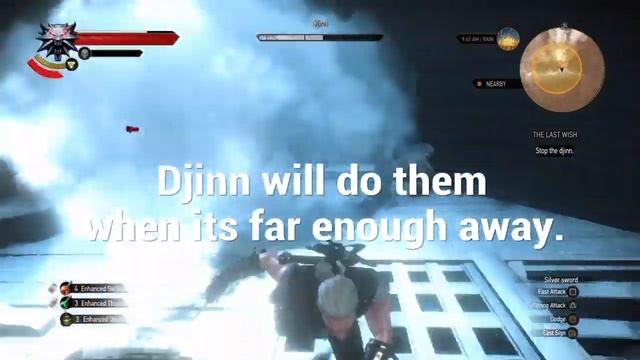The Witcher 3 The Last Wish - Djinn Help смотреть онлайн