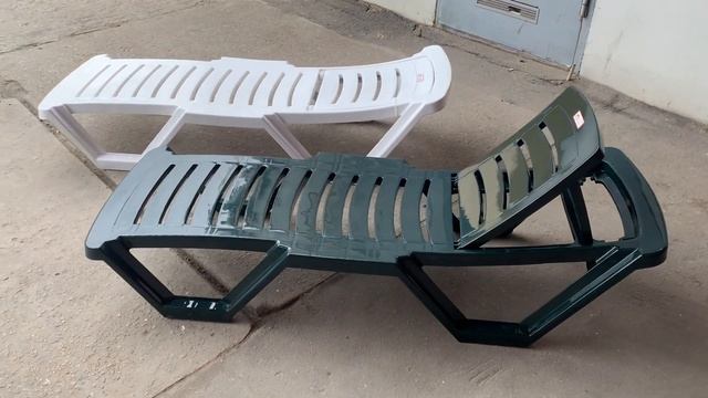 Шезлонг пластиковый пластиковый Irak plastik HZ-140 смотреть онлайн