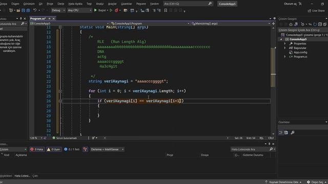 Ders 32. C# ile RLE Sıkıştırma Algoritması ( Run Length Encoding - Compress Algorithm) смотреть онлайн