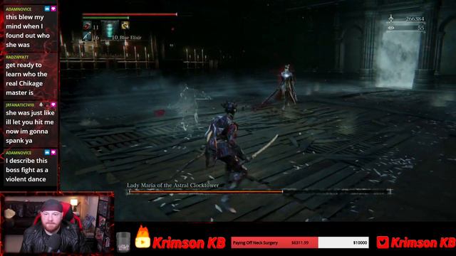 Krimson KB vs Lady Maria - Bloodborne(First Playthrough) смотреть онлайн