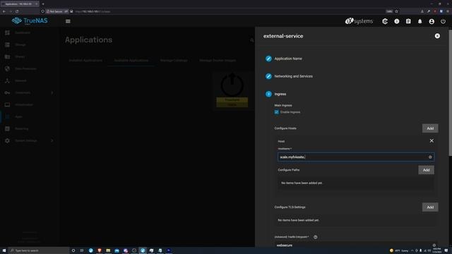 TrueCharts SCALE - Adding External-Services смотреть онлайн