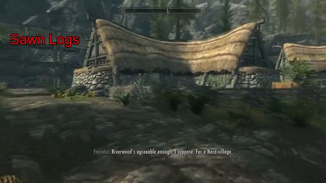 How To Get Skyrim Building Materials (Lake View Manor)