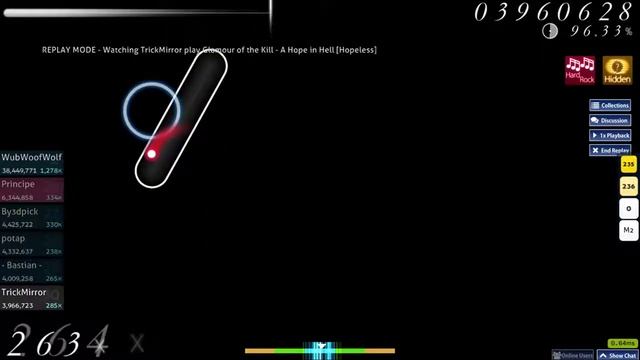 osu! Glamour of the Kill - A Hope in Hell [Hopeless] +HDHR смотреть онлайн