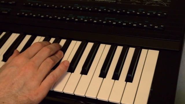 Yamaha DX7II - "During Twilight" (Synth Tune) смотреть онлайн