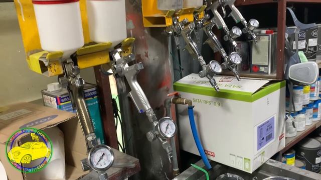 SATA JET x-5500 1.2i 노즐 사용후기 /자동차판금도색/ смотреть онлайн