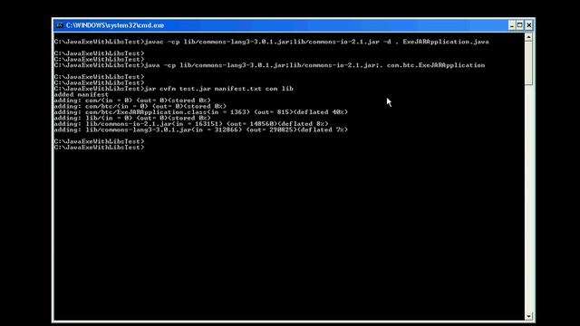 How to create Java Executable JAR with other JAR dependencies смотреть онлайн