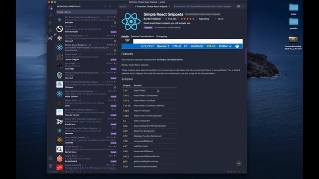 REACT UZB 2021?? #1 - ReactJs Uchun Dasturlash Muhit смотреть онлайн