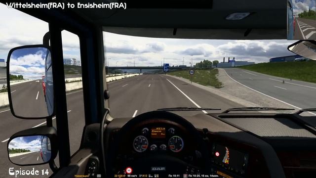 FSG Map 1.4 / ETS2 1.44 / Wittelsheim?? to Ensisheim?? / DAF XF105 Super Space смотреть онлайн