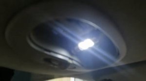 Daewoo Matiz Замена лампочки Накаливания на Led  в салоне
