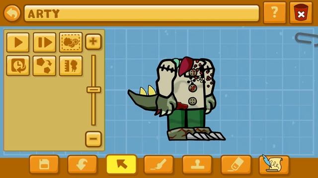How to Turn a Judge into ARTY ALLIGATOR in Scribblenauts Unlimited смотреть онлайн