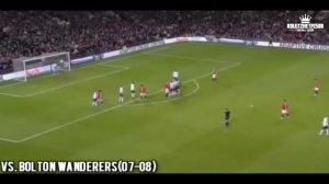 Криштиану Роналду - Все Штрафные Голы за Манчестер Юнайтед