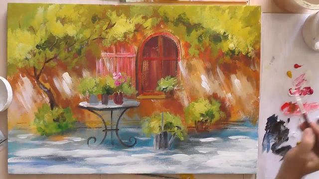 Простые ошибки в живописи акрилом. смотреть онлайн