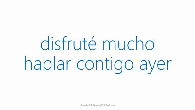 Like & Enjoy... Learn Spanish With Paul смотреть онлайн