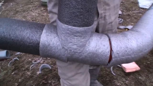 Монтаж канализационных труб на участке смотреть онлайн