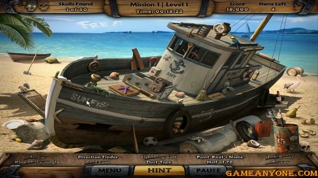 [CG] Amazing Adventures: The Caribbean Secret (PC) [HD] Mission 1 - Level 1: Abandoned Boat смотреть онлайн
