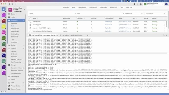 31 - Сбор, анализ и отправка Pod логов в ElasticSearch, используя Fluentd. EFK Stack смотреть онлайн