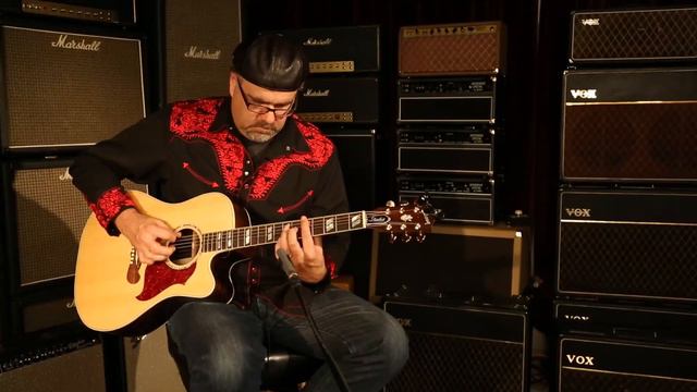 Gibson Montana Songwriter Deluxe Studio EC • SN: 10073048 смотреть онлайн