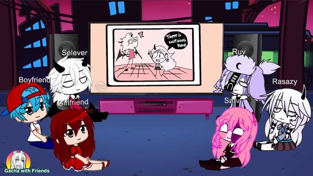 FNF Characters React to Friday Night Funkin' Memes Part 7 | Gacha Club смотреть онлайн