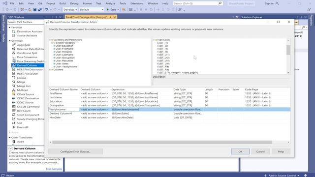 SSIS Tutorial | BreakPoints смотреть онлайн