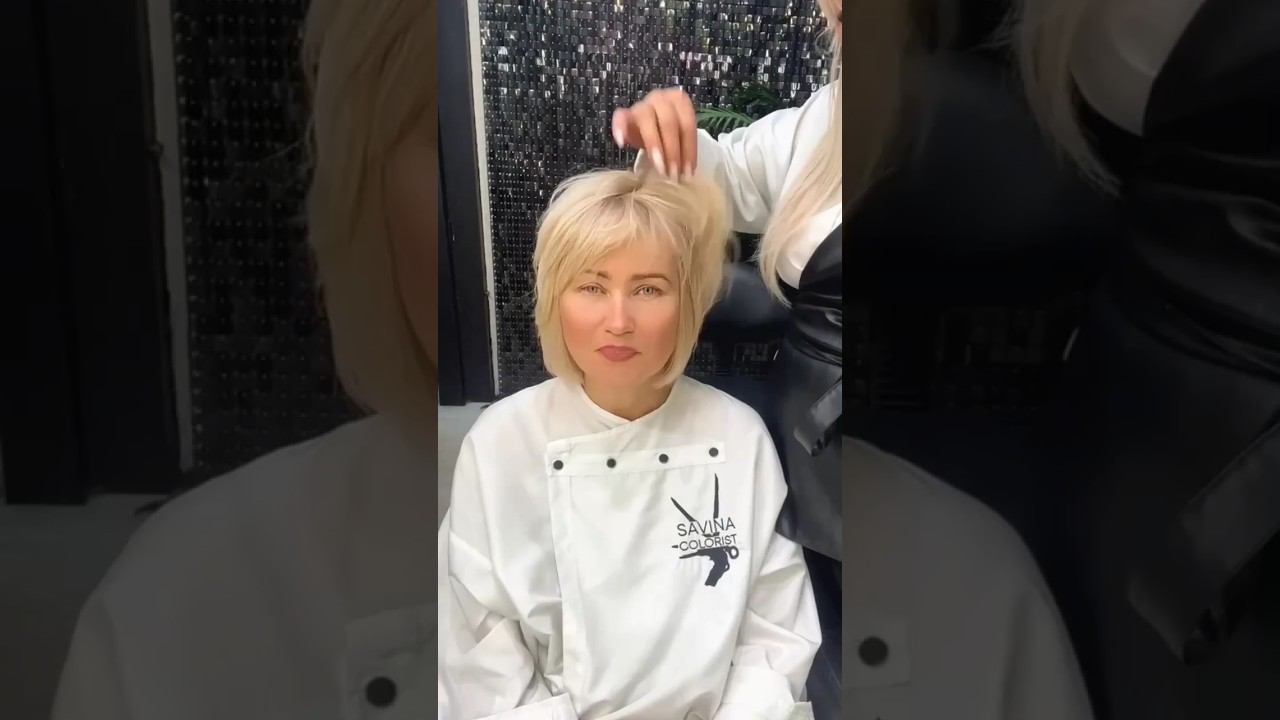 Каре с градуировкой /Square with graduation #модаикрасота #короткиестрижки #каре смотреть онлайн