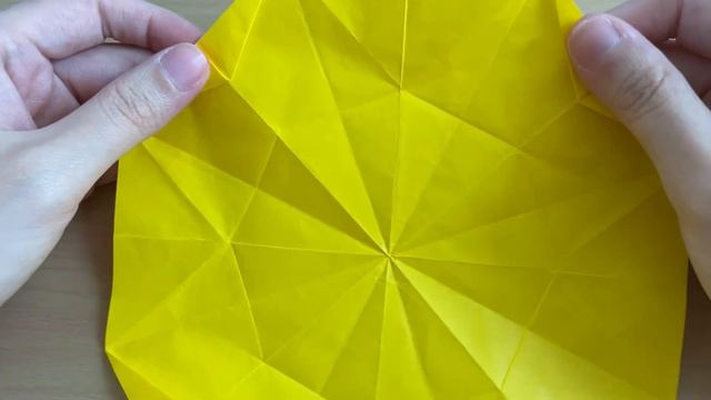 Origami Lemon Slice ? By Marc Vigo | Easy Origami 摺紙 一片檸檬 折り紙 レモン