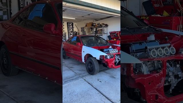 Moving the Integra with only a hand brake ? смотреть онлайн