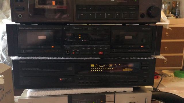 Sony TC-K333ES + Pioneer T-9090WR + Yamaha CDP-1020 + Pioneer A-7. Мини-тизер смотреть онлайн