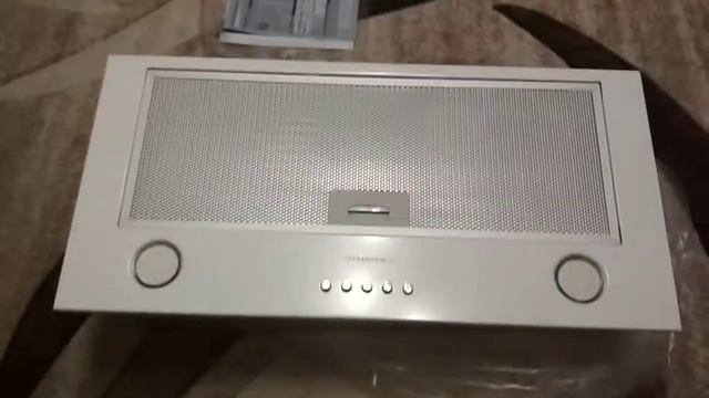 Распаковка - Вытяжка скрытая Maunfeld Crosby Singl 60 смотреть онлайн