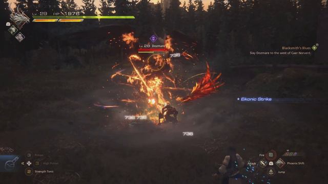 จุดล่า Dozmare (Griffin) Final Fantasy 16 смотреть онлайн
