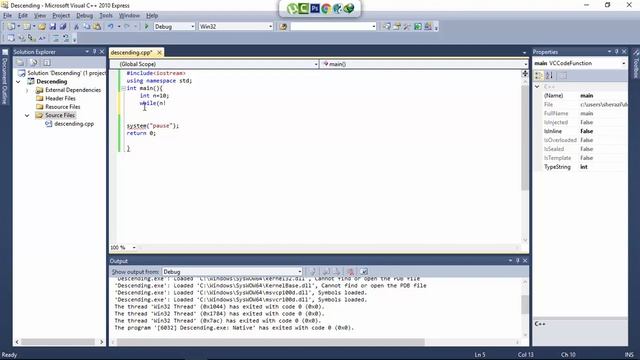 lecture 11 :Descending order program using while loop смотреть онлайн