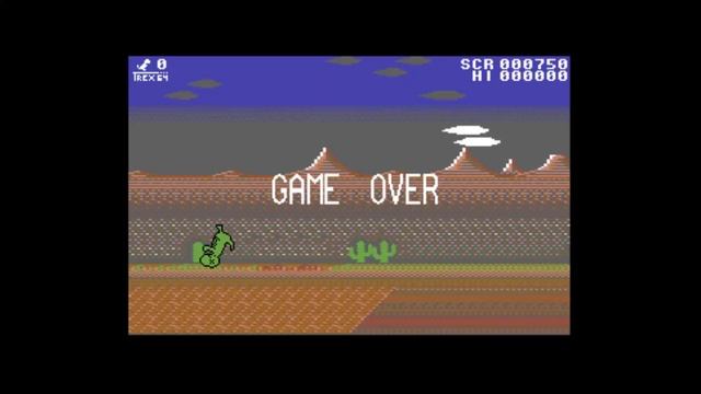 Commodore 64 -=T-Rex 64=- preview v.0.33 смотреть онлайн